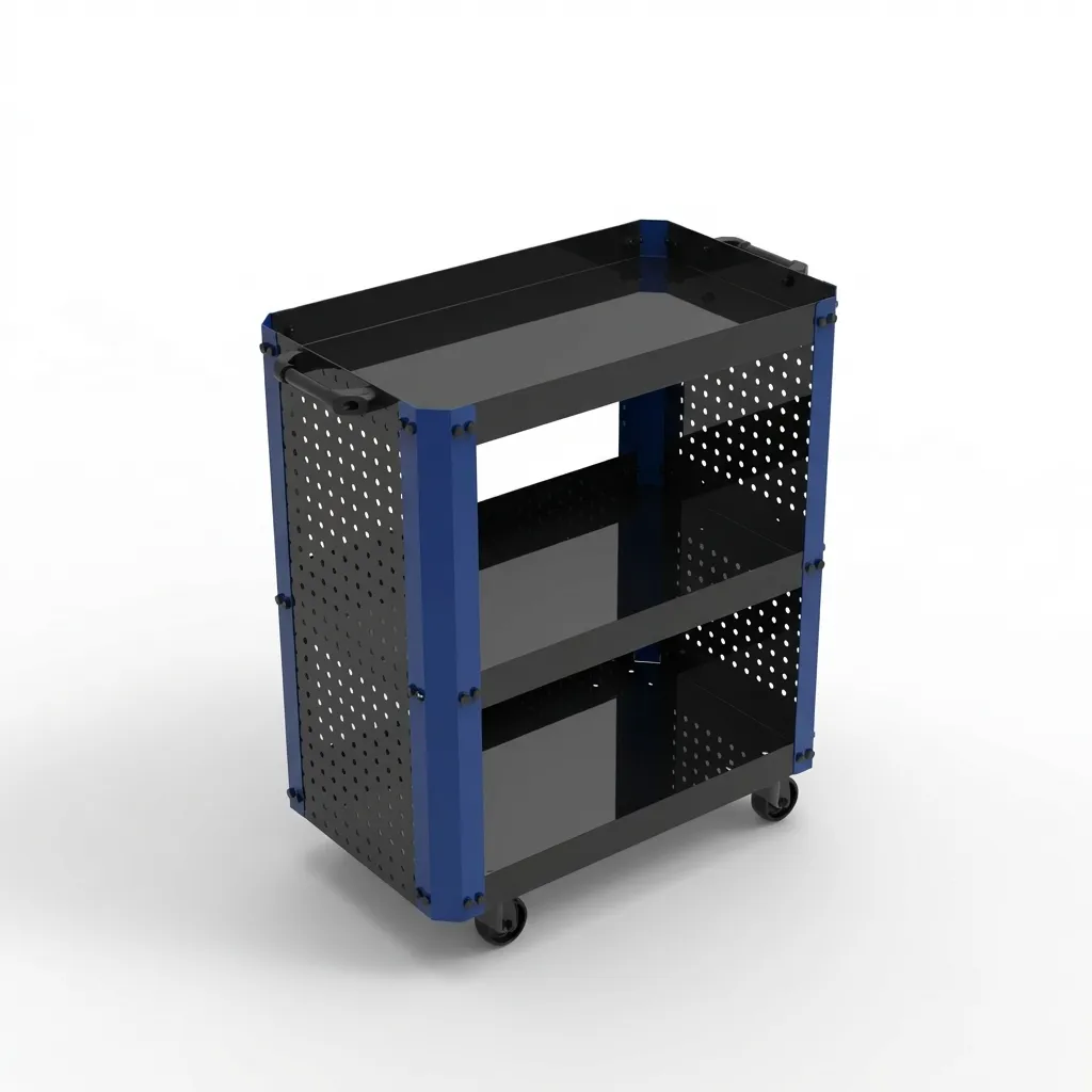 Carrito Organizador Industrial CR-W01