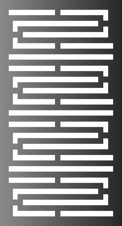 Celosía cal 14 CR-45 (0.9 m, 2.4 m)