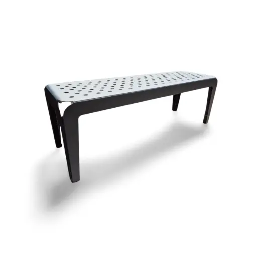 Asiento Perforado, de acero Galvanizado pintura electroestática