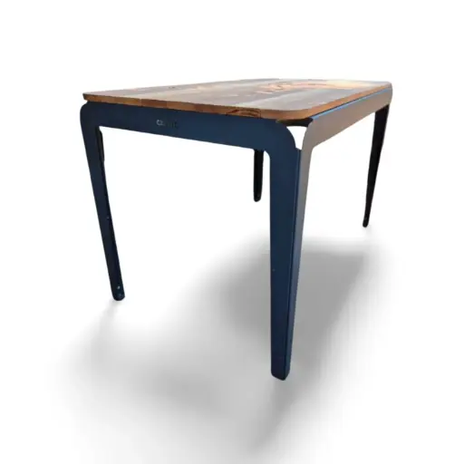 Mesa acero Galvanizado, Madera Tropical y/o Pintura